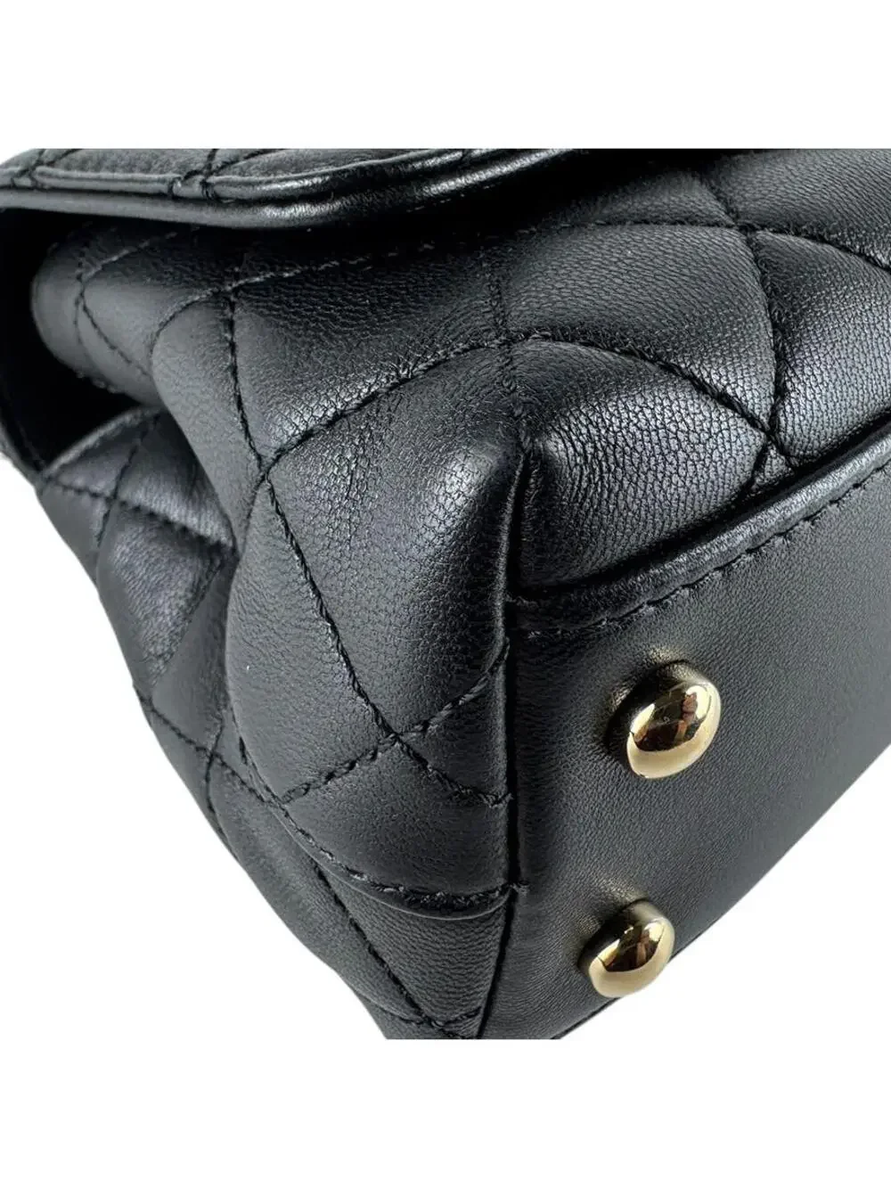 Auth Chanel Coco Handle Xxs Handbag #285624C58B
